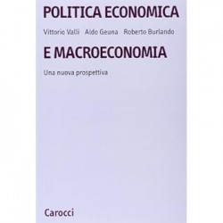 Politica economica e macroeconomia. una nuova prospettiva