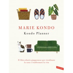 Kondo planner. il libro-diario giapponese per riordinare la casa e trasformare la vita