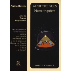 Notte inquieta letto da franco sangermano. audiolibro. cd audio formato mp3